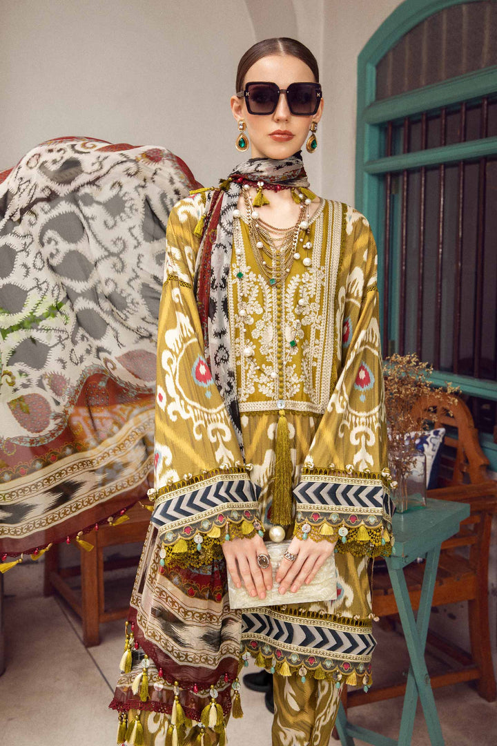 MARIA.B KARANDI UNSTITCHED PRINTED 3PC