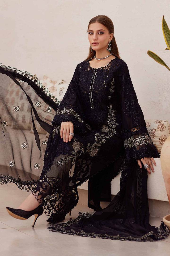 MARIA.B UNSTITCHED EMB 3PC EID LAWN- (25-D-3) - City Cloth House