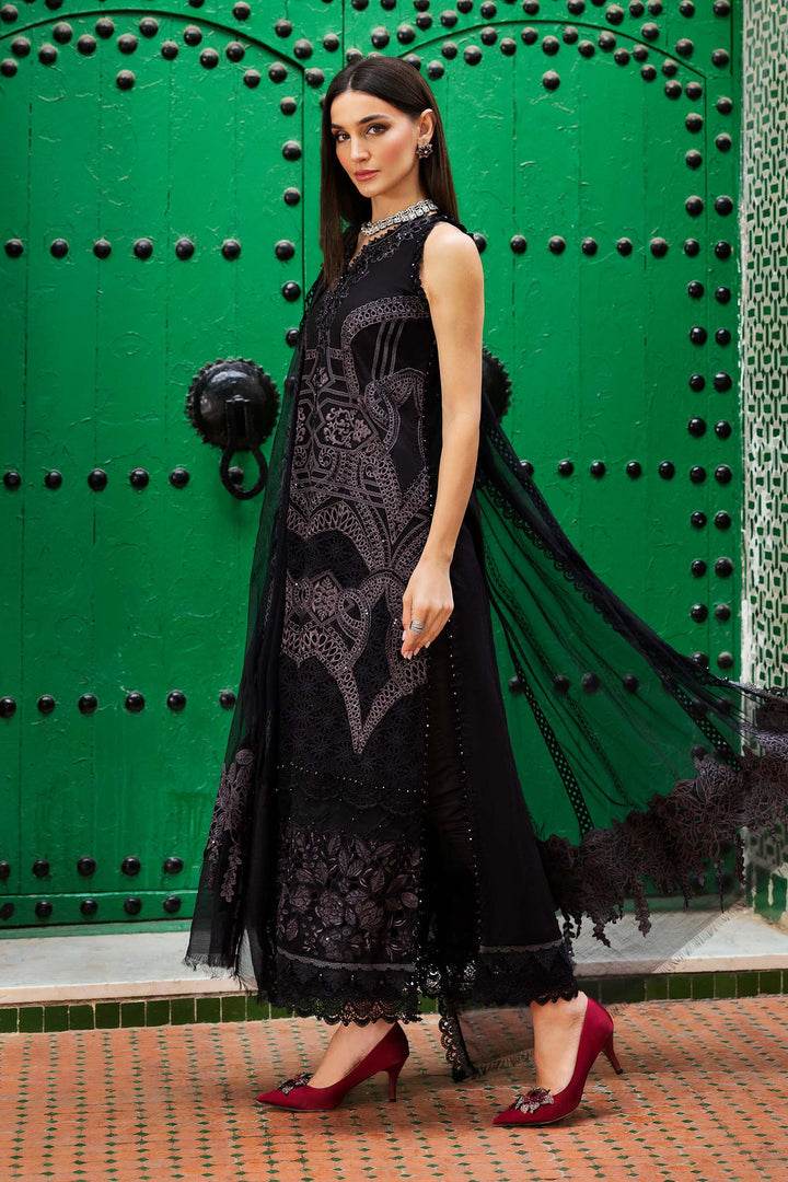 MARIA.B LAWN UNSTITCHED EMB 3PC - City Cloth House