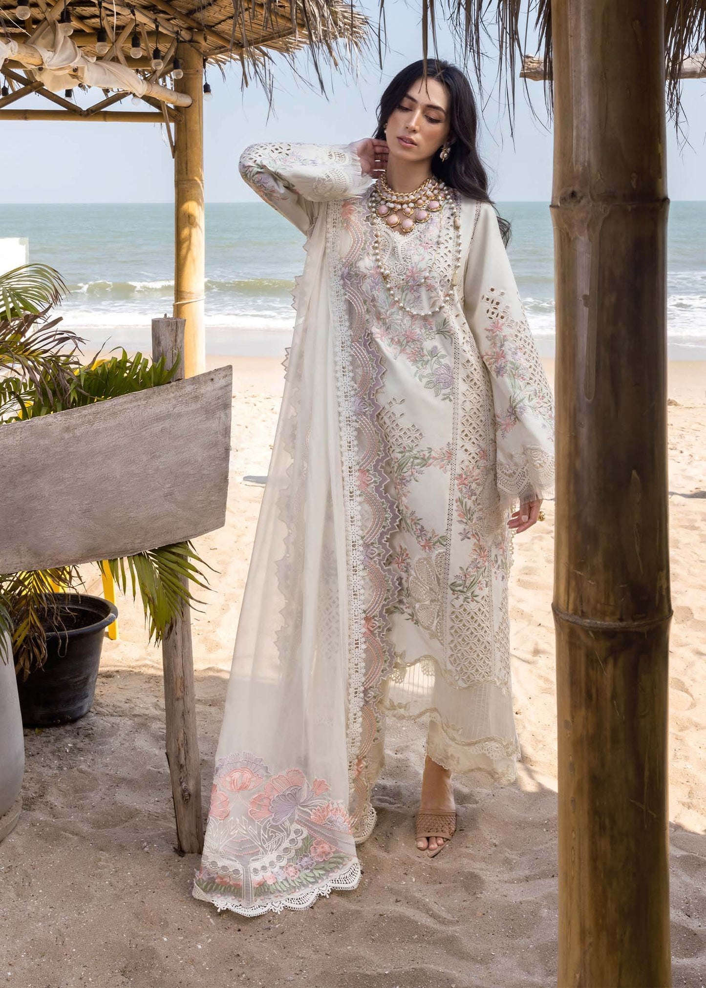 SAIRA*SHAKIRA LAWN UNSTITCHED EMB 3PC - City Cloth House