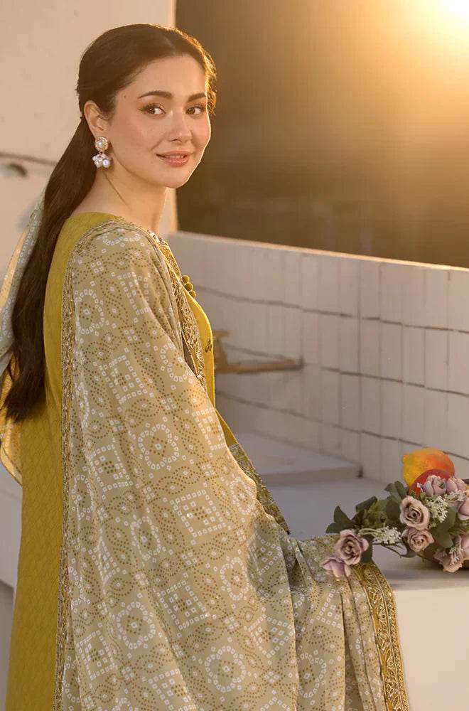 LAAM LAWN PREMIUM UNSTITCHED EMB 3PC - City Cloth House