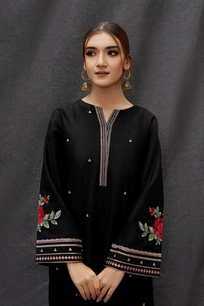 URGE PREMIUM DHANAK UNSTITCHED EMB 3PC