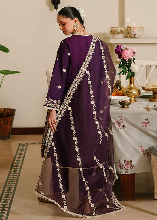 CROSS STITCH DHANAK UNSTITCHED EMB 3PC