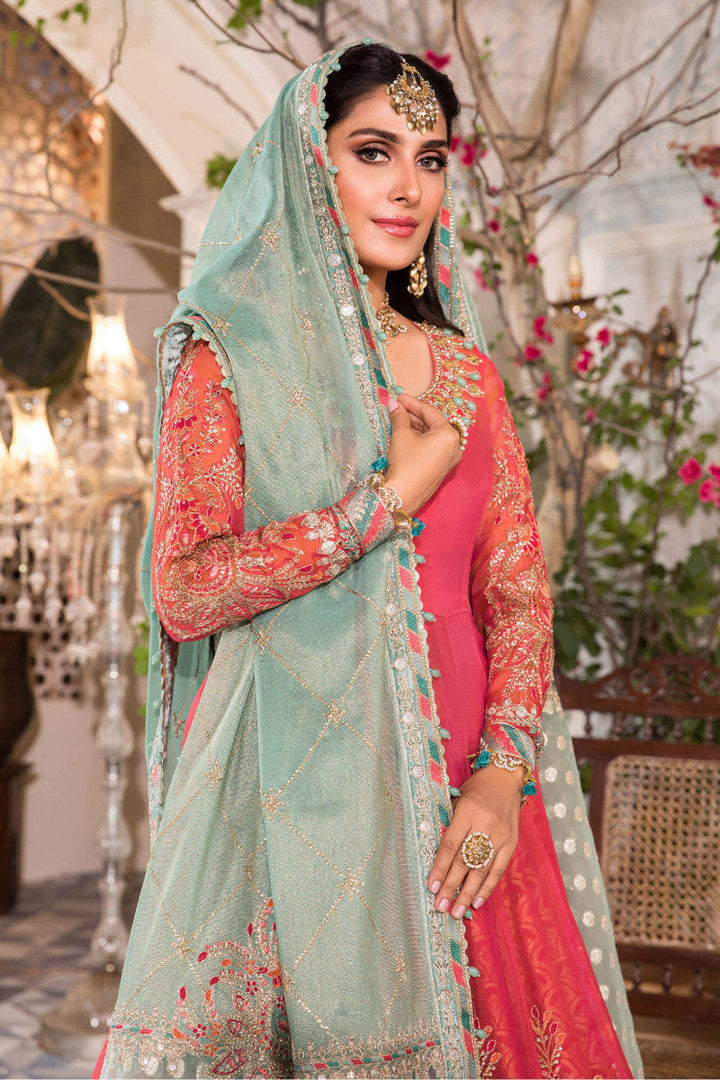 MARIA.B CHIFFON UNSTICH EMB MAXI