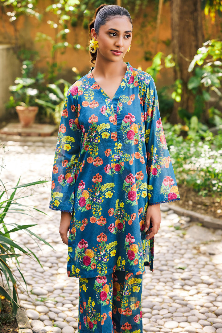 MARIA.B LINEN UNSTITCHED PRINTED 3PC