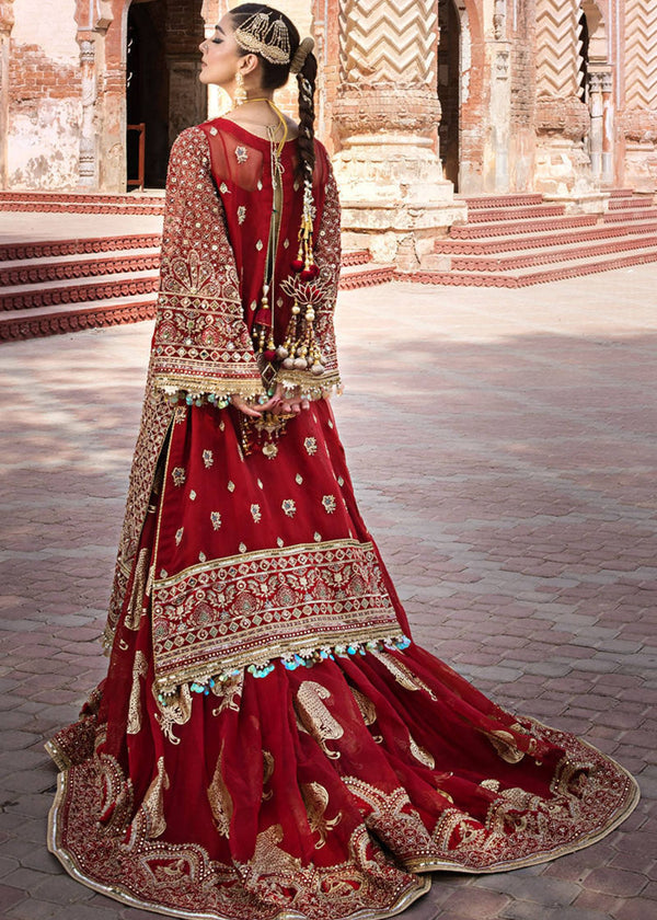 MNR ORGANZA UNSTITCHED EMB SUIT