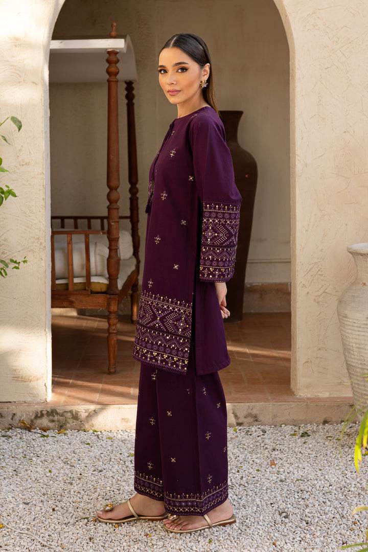 BATIK LAWN LUXURY UNSTICH EMB 2PC - City Cloth House