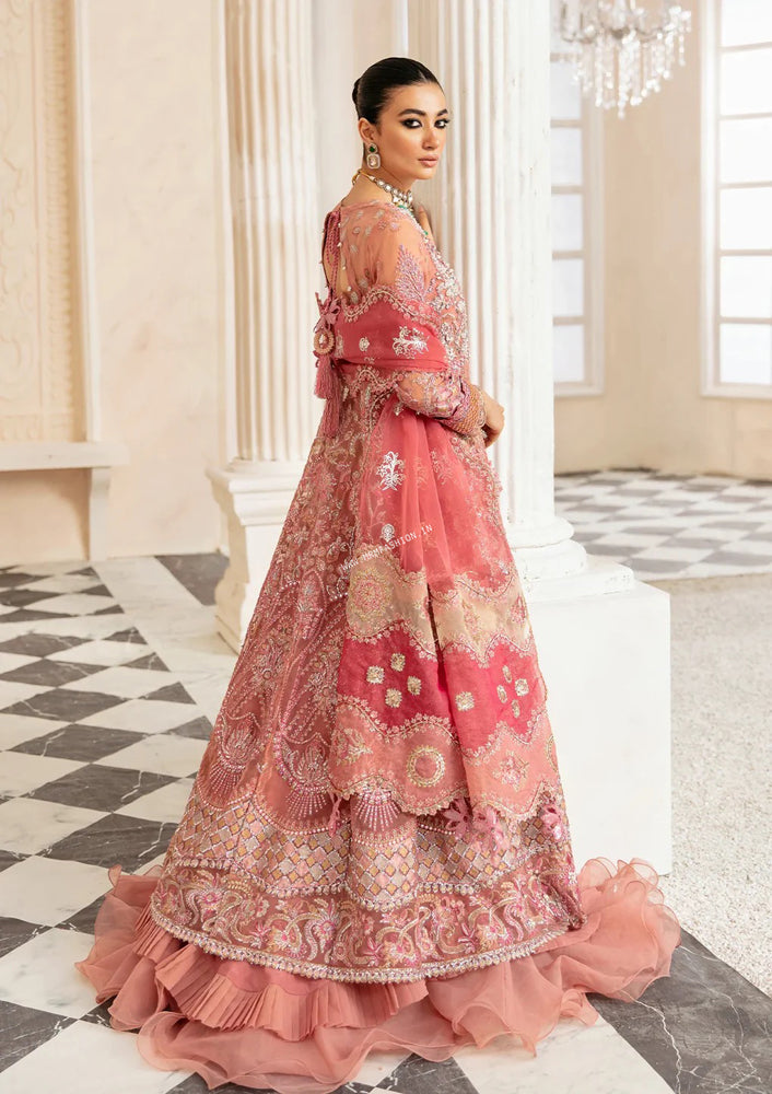 ELAF ORGANZA UNSTITCHED EMB MAXI
