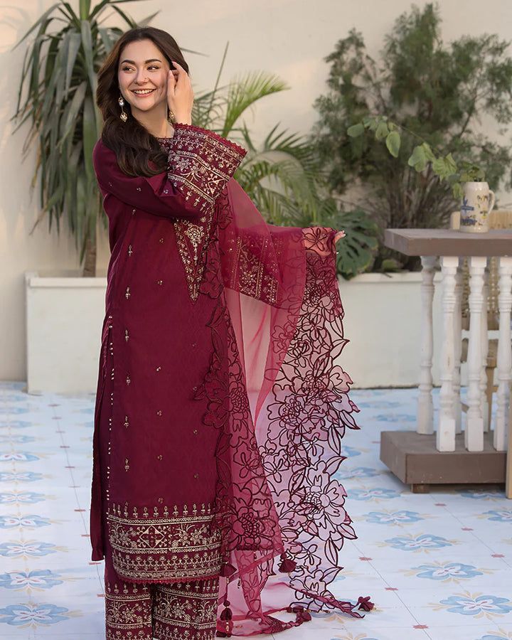 ZARA SHAHJAHAN LAWN PREMIUM UNSTITCHED EMB 3PC