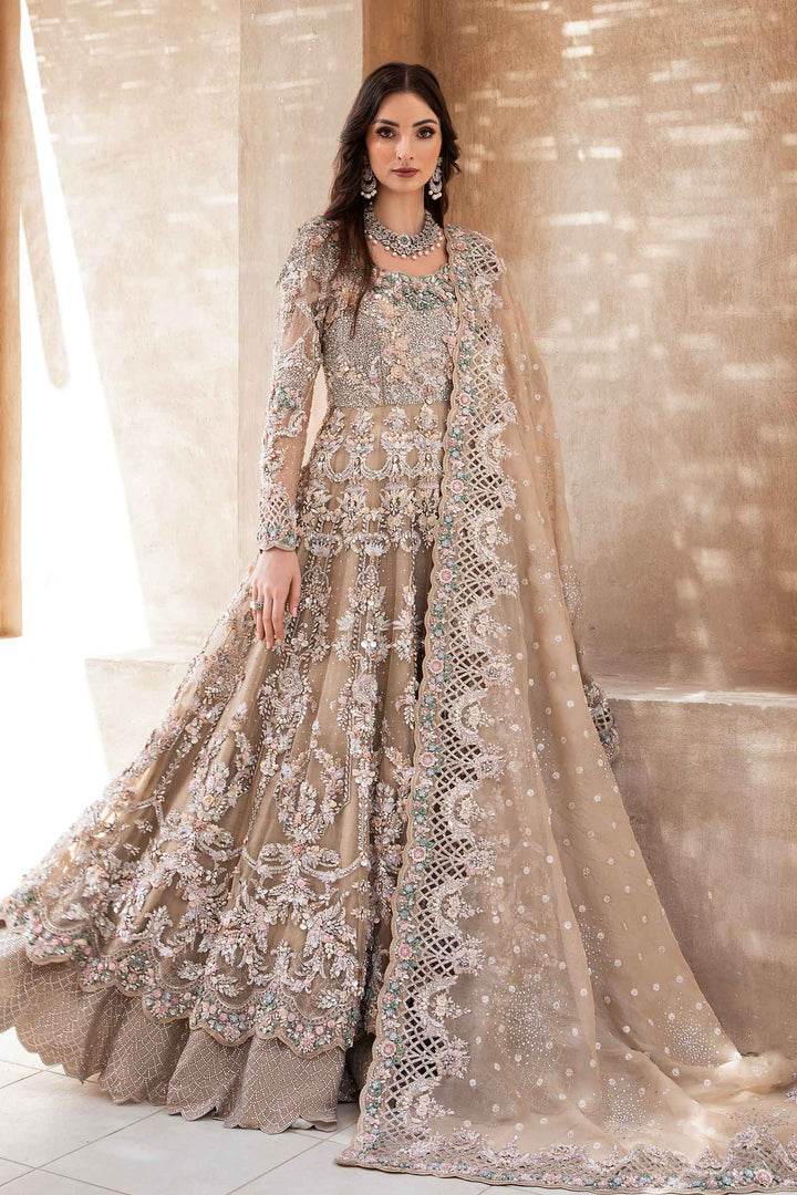 MARIA.B ORGANZA UNSTITCHED EMB MAXI EX-151 - City Cloth House