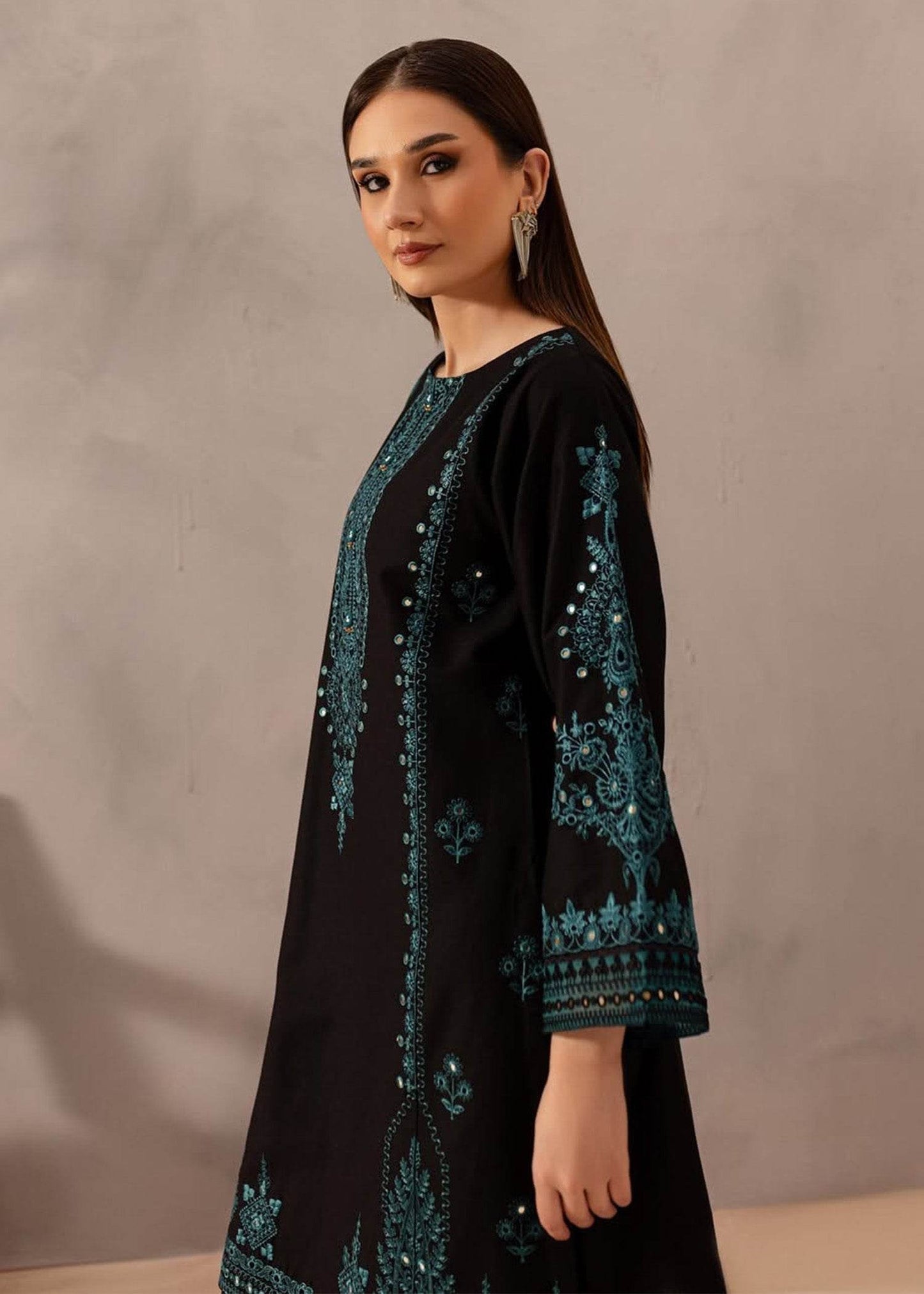 BATIK LAWN PREMIUM UNSTICH EMB 2PC - City Cloth House