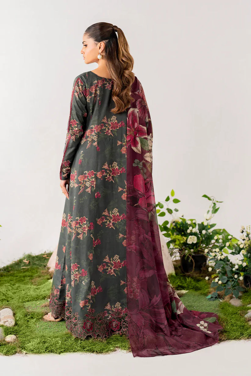BAROQUE KHADDAR UNSTICH PRINTED 3PC