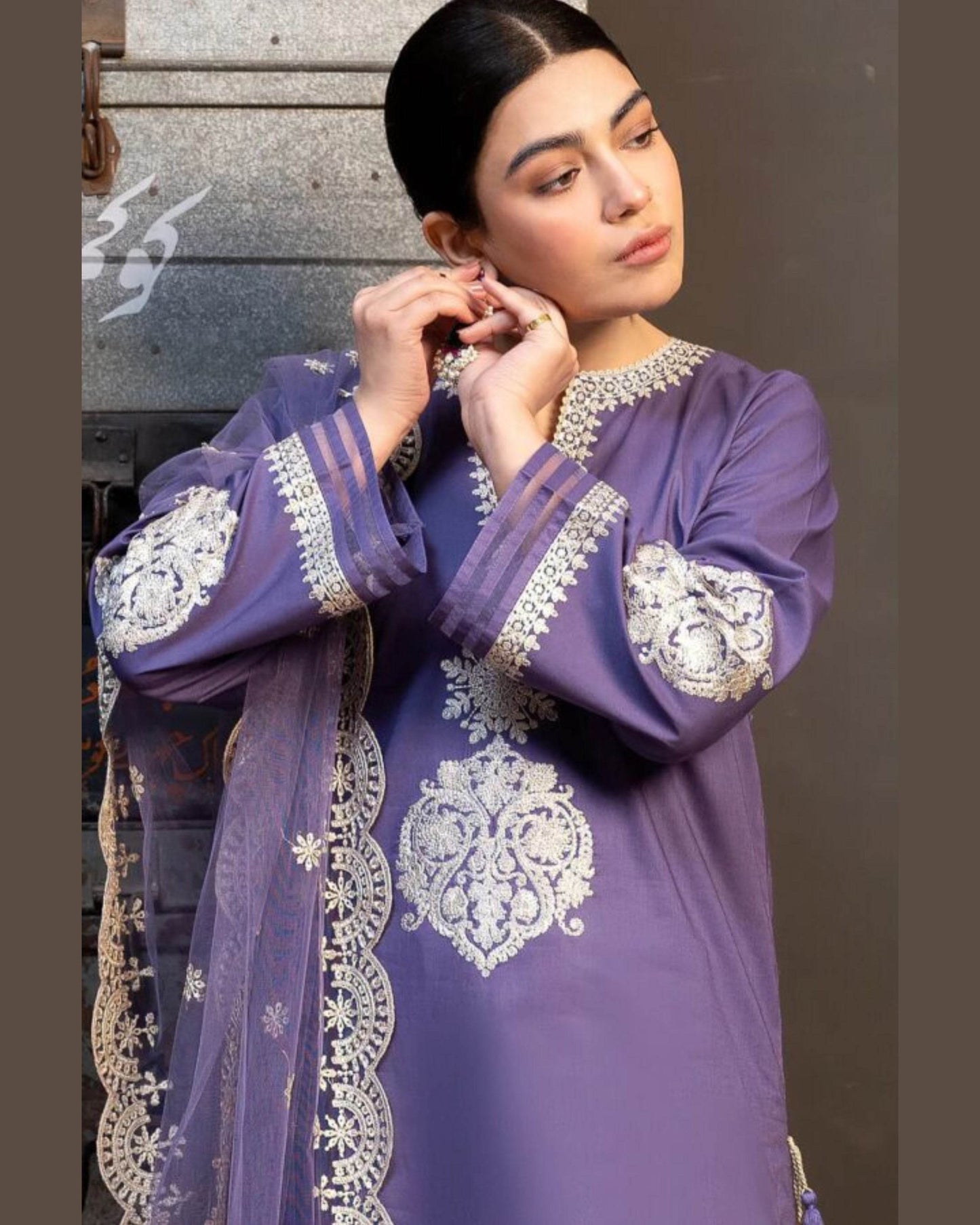 ZARA SHAHJAHAN LAWN UNSTITCHED EMB 3PC - City Cloth House