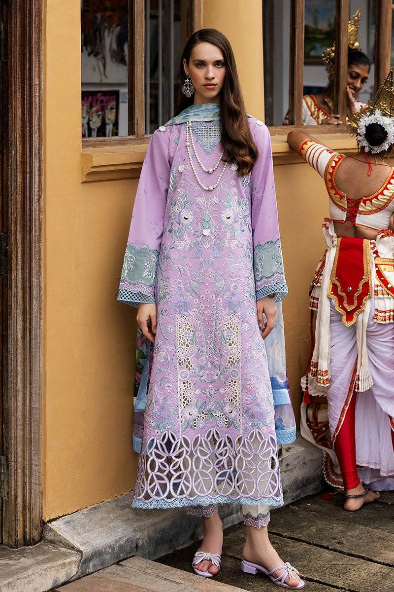 MUSHQ LAWN UNSTITCH EMB 3PC GLOWING PULSE - City Cloth House
