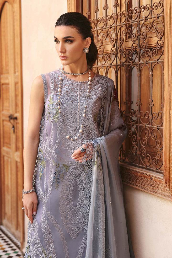MARIA.B LAWN UNSTITCH EMB 3PC D-25’-09-B - City Cloth House