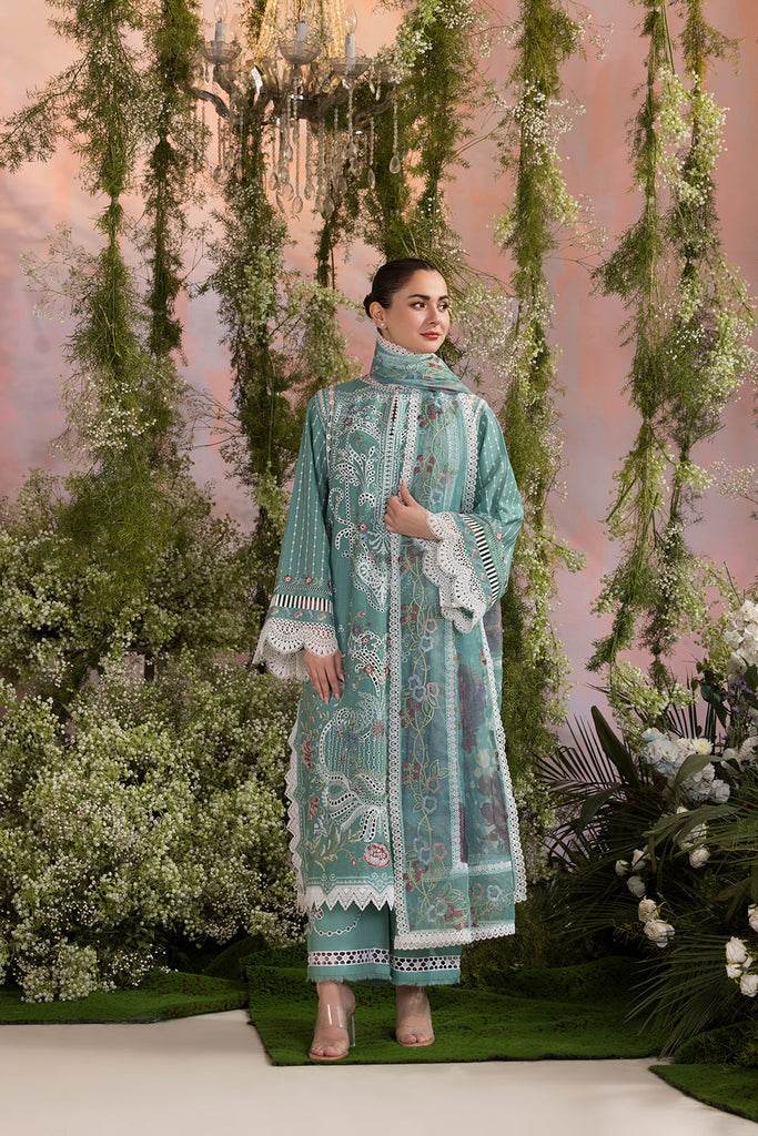 SOBIA NAZIR LAWN UNSTITCHED EMB 3PC - City Cloth House