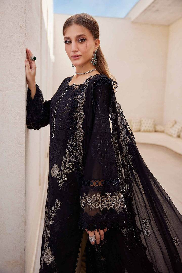 MARIA.B UNSTITCHED EMB 3PC EID LAWN- (25-D-3) - City Cloth House