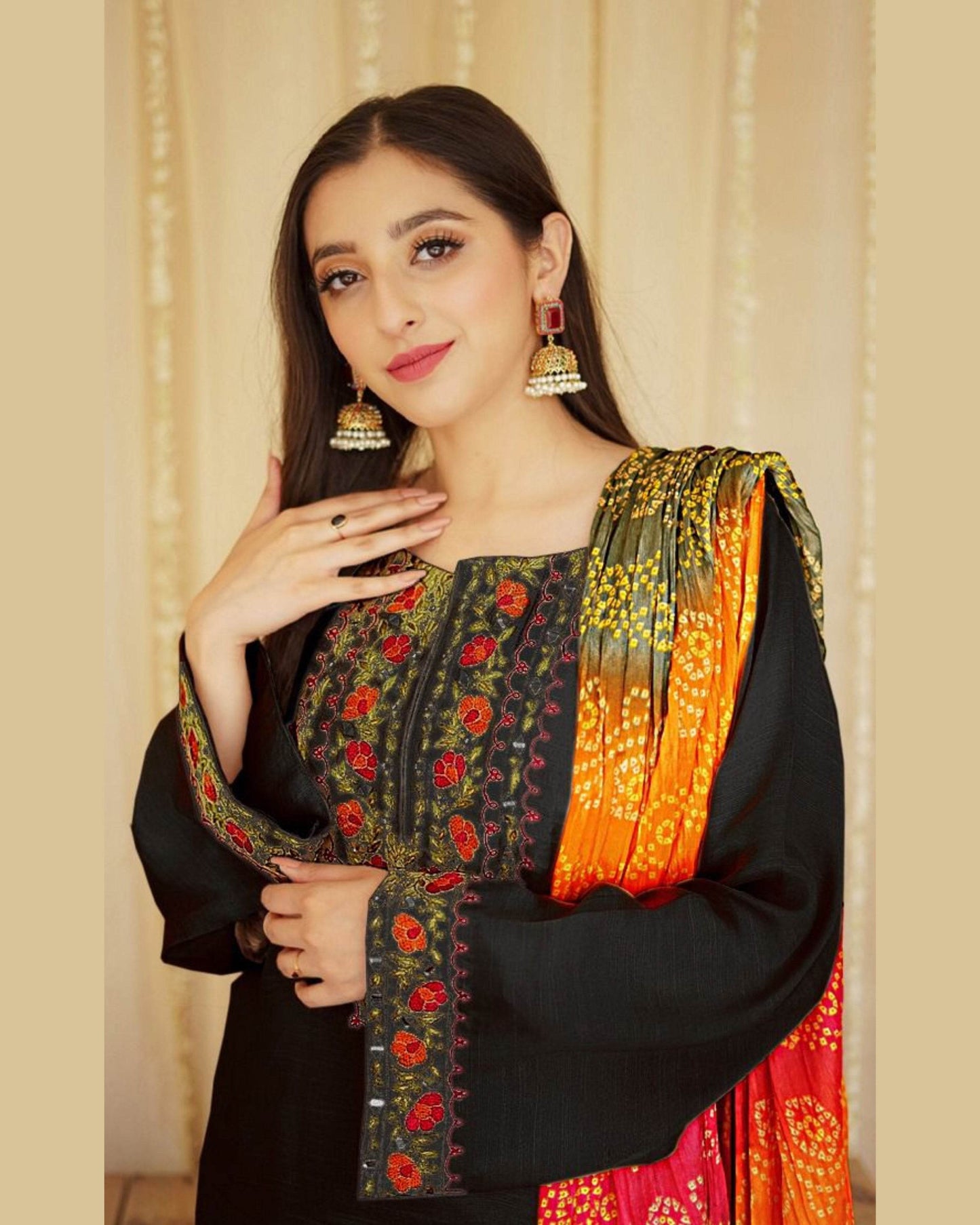 AISLING LAWN PREMIUM UNSTITCHED EMB 3PC - City Cloth House