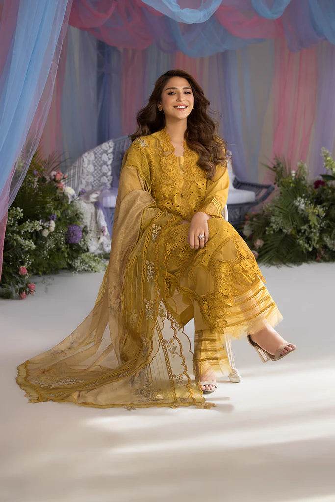 SOBIA NAZIR LAWN UNSTITCHED EMB 3PC - City Cloth House