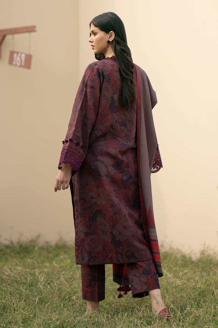 BAROQUE DHANAK PRINTED UNSTICHED 3PC