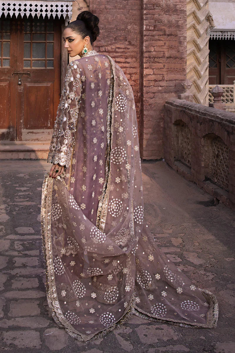 MNR KHAADI NET UNSTITCHED EMB SUIT
