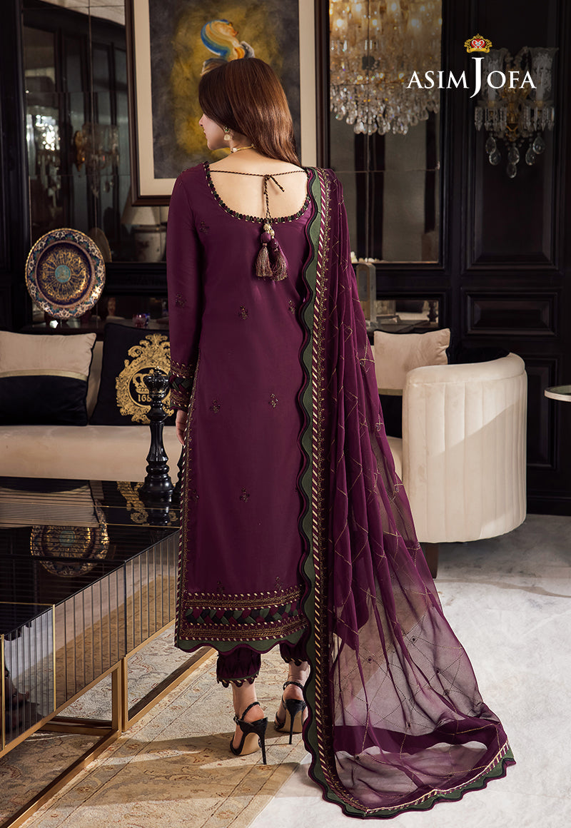 ASIM JOFA DHANAK UNSTITCHED EMB 3PC