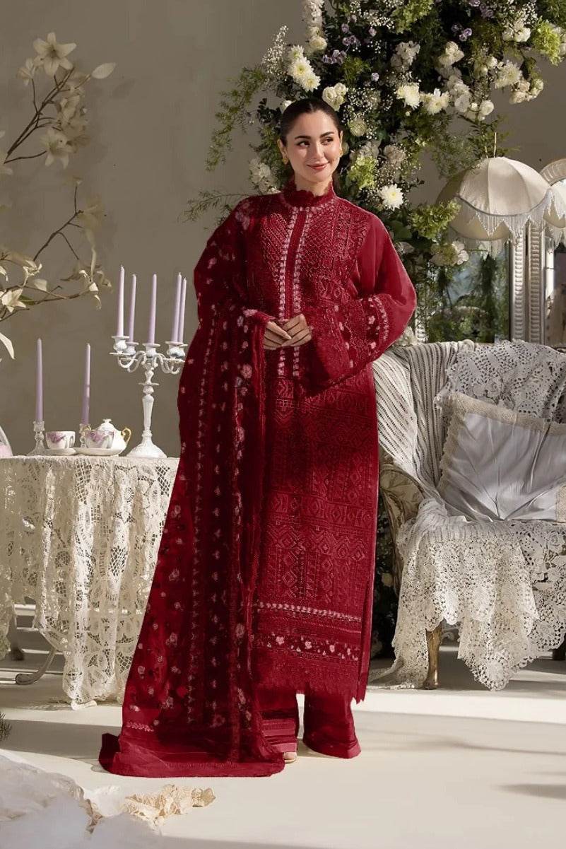 SOBIA NAZIR LAWN UNSTITCHED EMB 3PC - City Cloth House