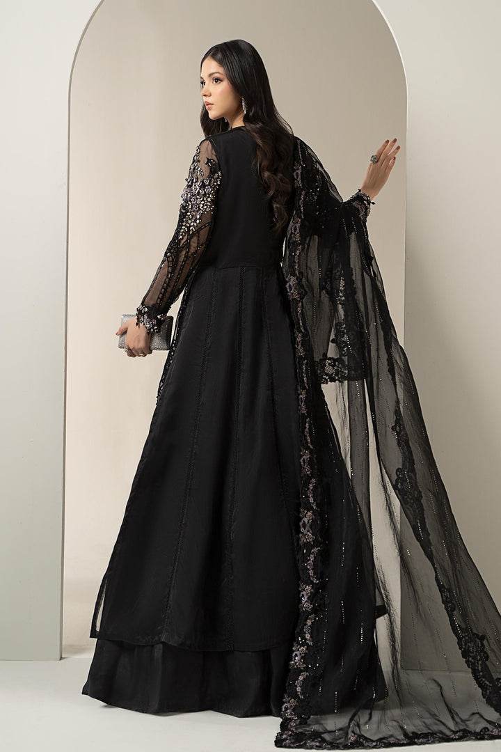 MARIA.B NET UNSTITCHED EMB MAXI BDS-3004 - City Cloth House