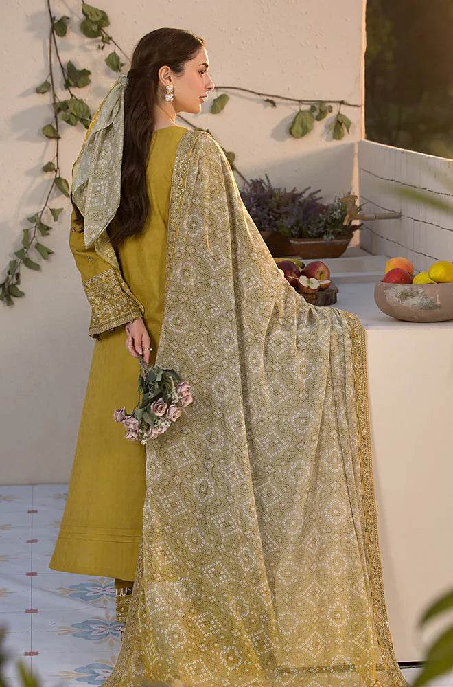 LAAM LAWN PREMIUM UNSTITCHED EMB 3PC - City Cloth House