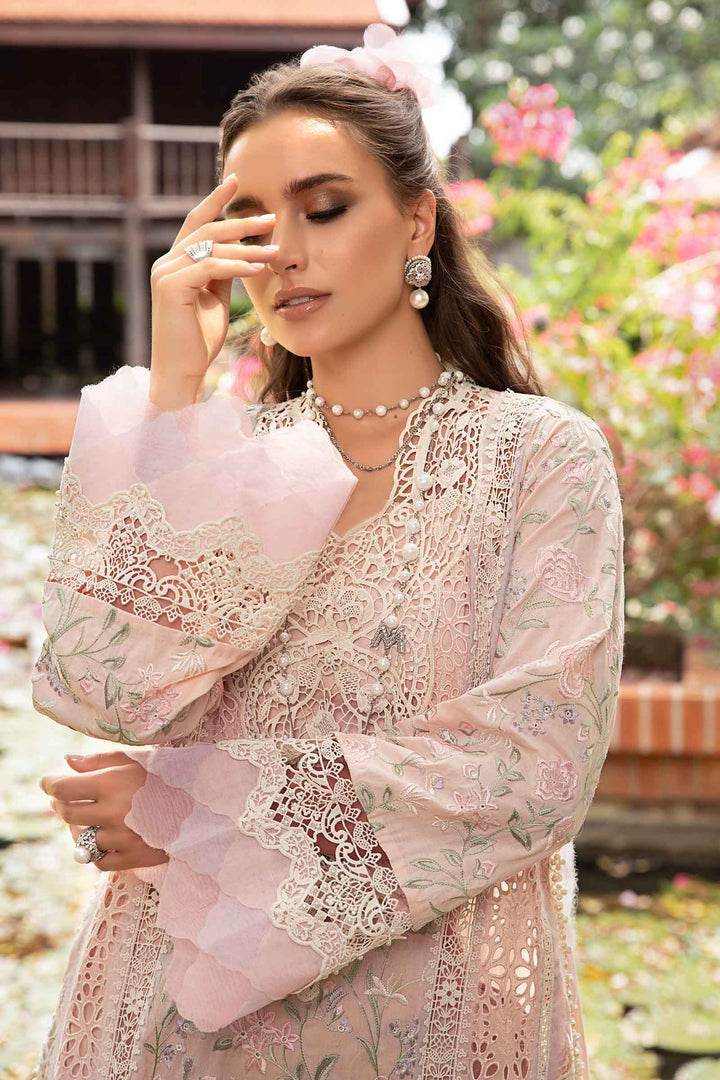 MARIA.B UNSTITCH EMB 3PC EID LAWN (24-0-D7) - City Cloth House