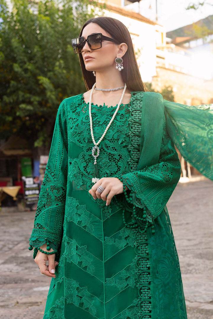 MARIA.B LAWN UNSTITCH EMB 3PC 25’ (8-B) - City Cloth House