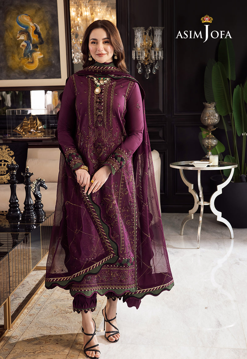 ASIM JOFA DHANAK UNSTITCHED EMB 3PC