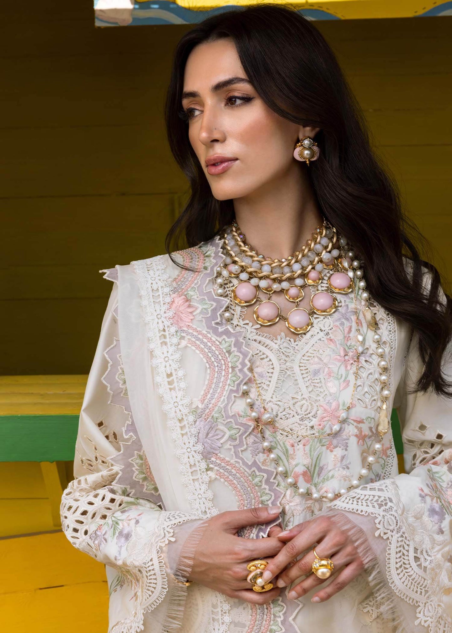 SAIRA*SHAKIRA LAWN UNSTITCHED EMB 3PC - City Cloth House