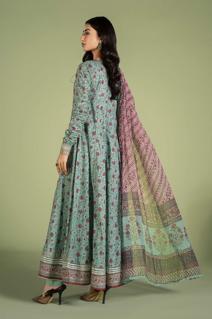 BAROQUE KARANDI PRINTED UNSTICHED 3PC