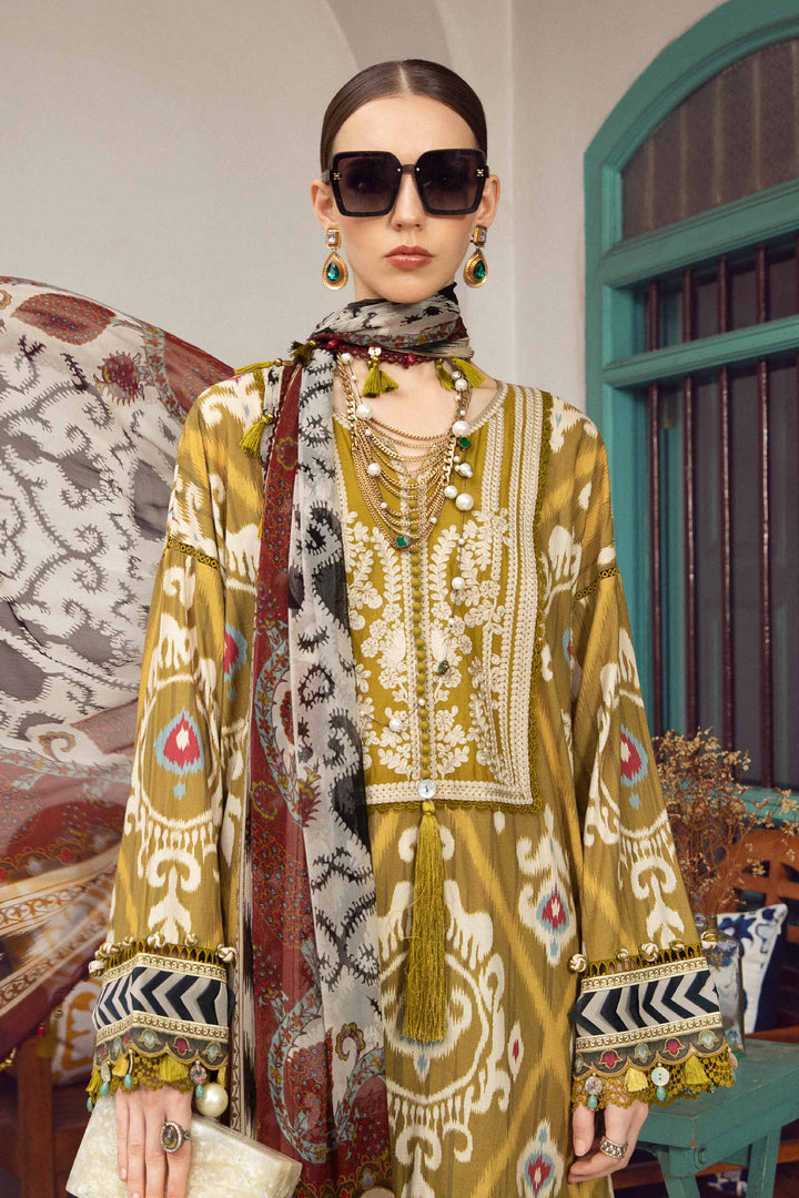 MARIA.B KARANDI UNSTITCHED PRINTED 3PC