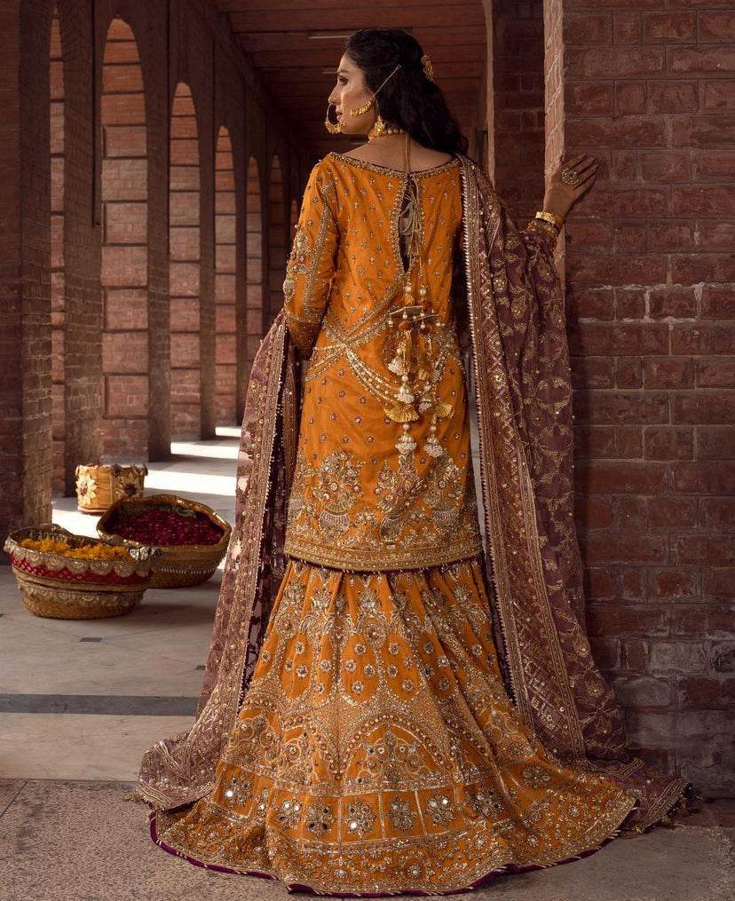 MNR ORGANZA UNSTITCHED EMB SUIT - City Cloth House