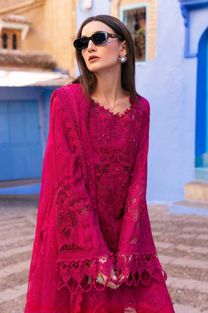 MARIA.B LAWN LUXURY UNSTITCH EMB 3PC 25’ (8-A) - City Cloth House