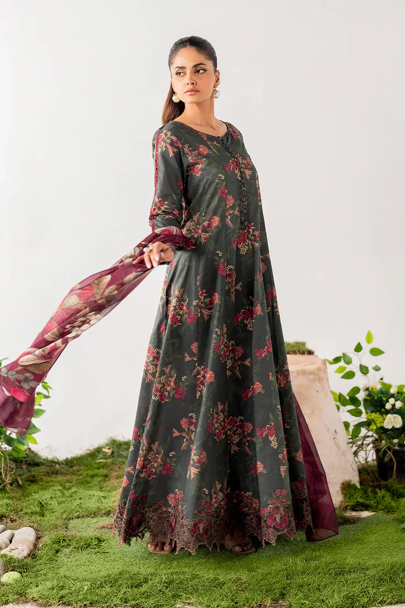 BAROQUE KHADDAR UNSTICH PRINTED 3PC