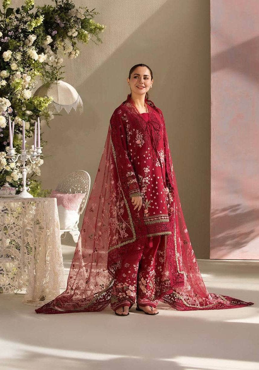SOBIA NAZIR LAWN UNSTITCHED EMB 3PC - City Cloth House
