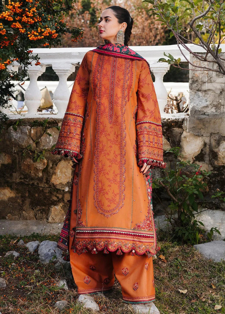 HUSSAIN REHAR DHANAK UNSTITCHED EMB 3PC