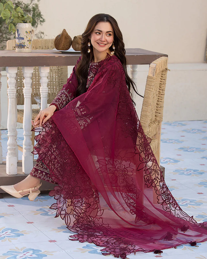 ZARA SHAHJAHAN LAWN PREMIUM UNSTITCHED EMB 3PC