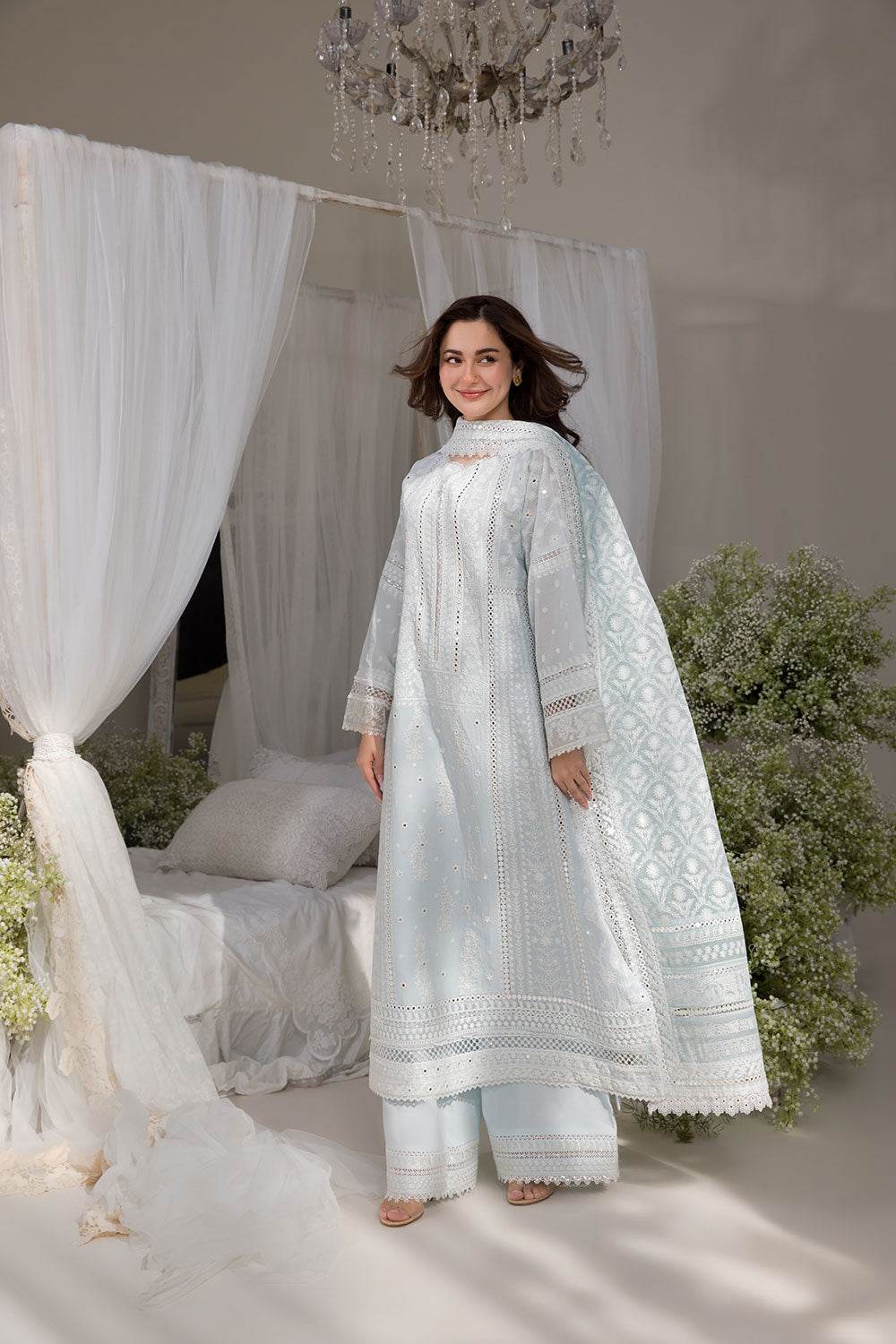 SOBIA NAZIR LAWN UNSTITCHED EMB 3PC - City Cloth House