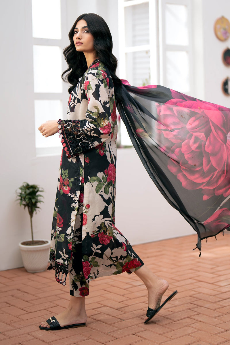 BAROQUE KARANDI PRINTED UNSTICHED 3PC