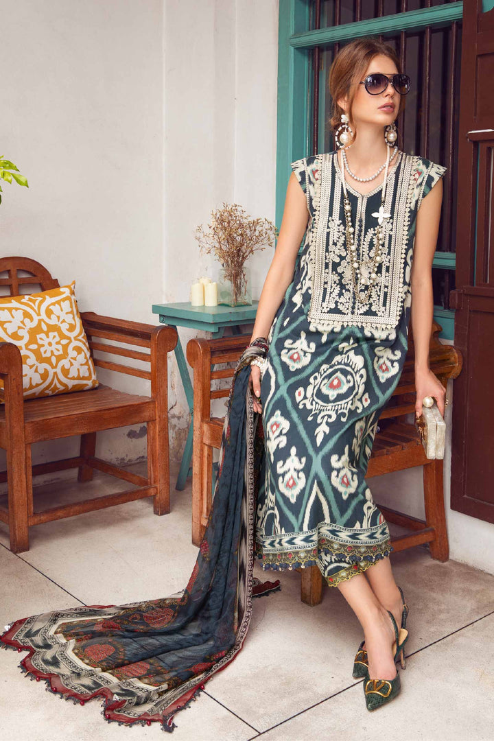 MARIA.B KARANDI UNSTITCHED PRINTED 3PC