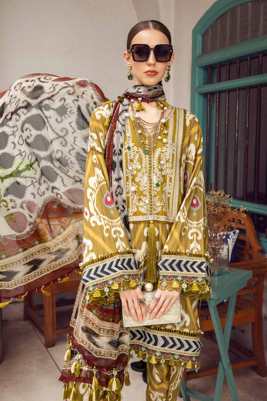 MARIA.B KARANDI UNSTITCHED PRINTED 3PC