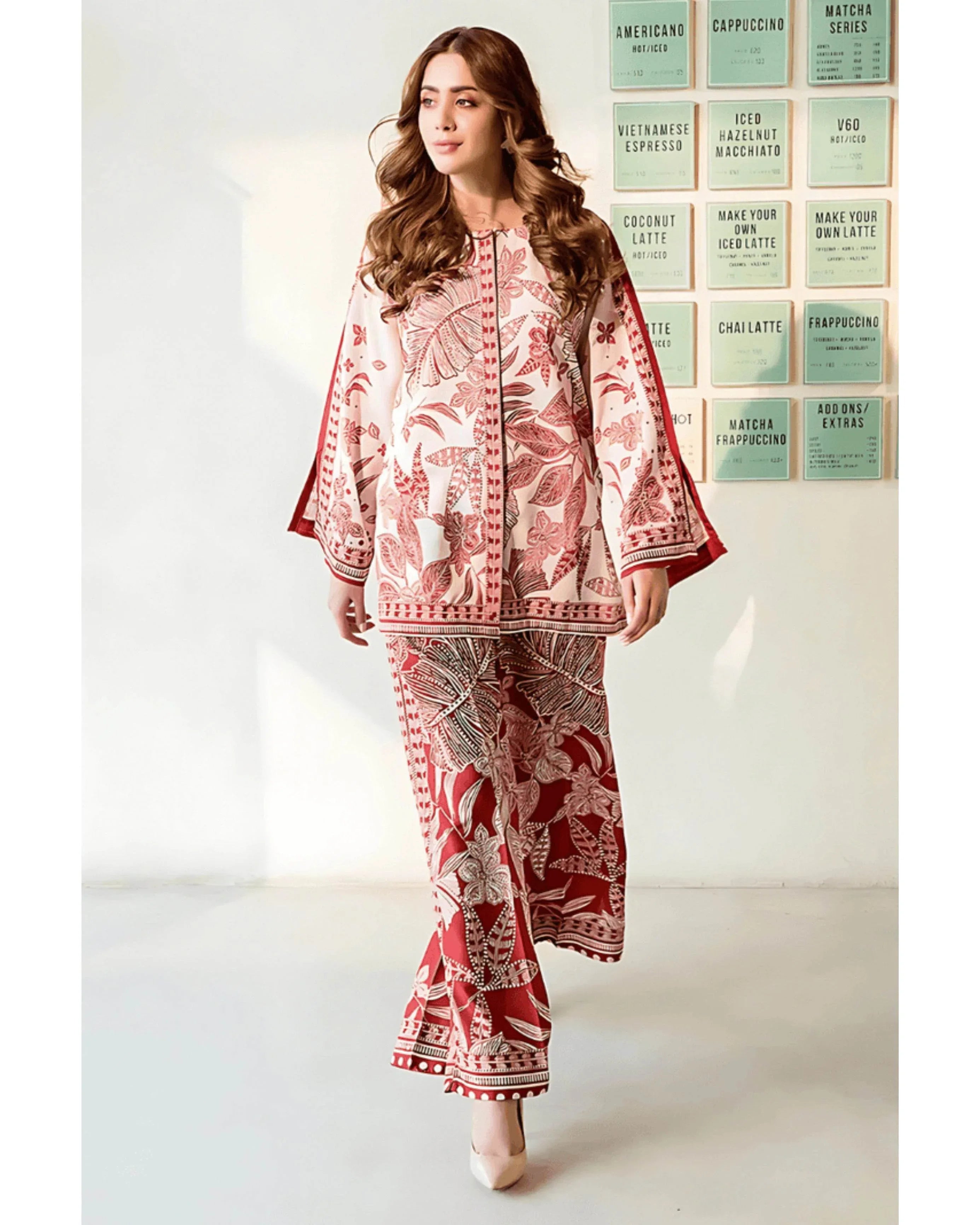 AZMIN LAWN PREMIUM UNSTITCHED PRINTED 2PC - City Cloth House