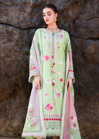 SAIRA SHAKIRA LAWN PREMIUM UNSTITCHED 2-B EMB 3PC