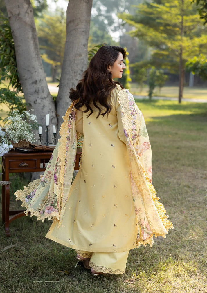 ELAF LAWN PREMIUM UNSTITCHED EMB 3PC