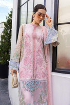 MARIA.B LAWN LUXURY UNSTITCHED EMB 3PC
