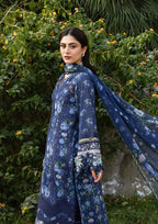 Naqsh | Emb Unstitched Lawn 3pc